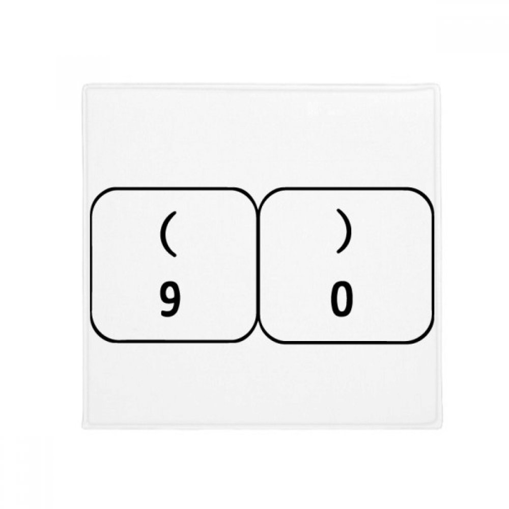 Tapis de sol anti-glisse clavier symbole 8 résout les sols glissants cuisine salle de bain 60cm