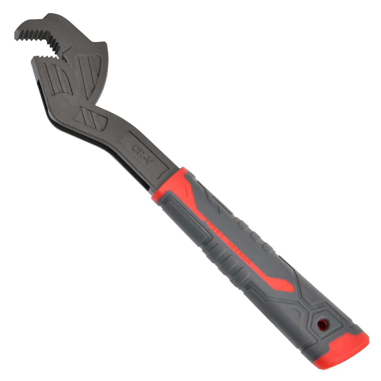 Clé auto-ajustable de 30,5 cm - 19-43 mm - Clé à tuyau réglable multifonction - Micro 5 pour réparation de voiture, vélo, plomberie