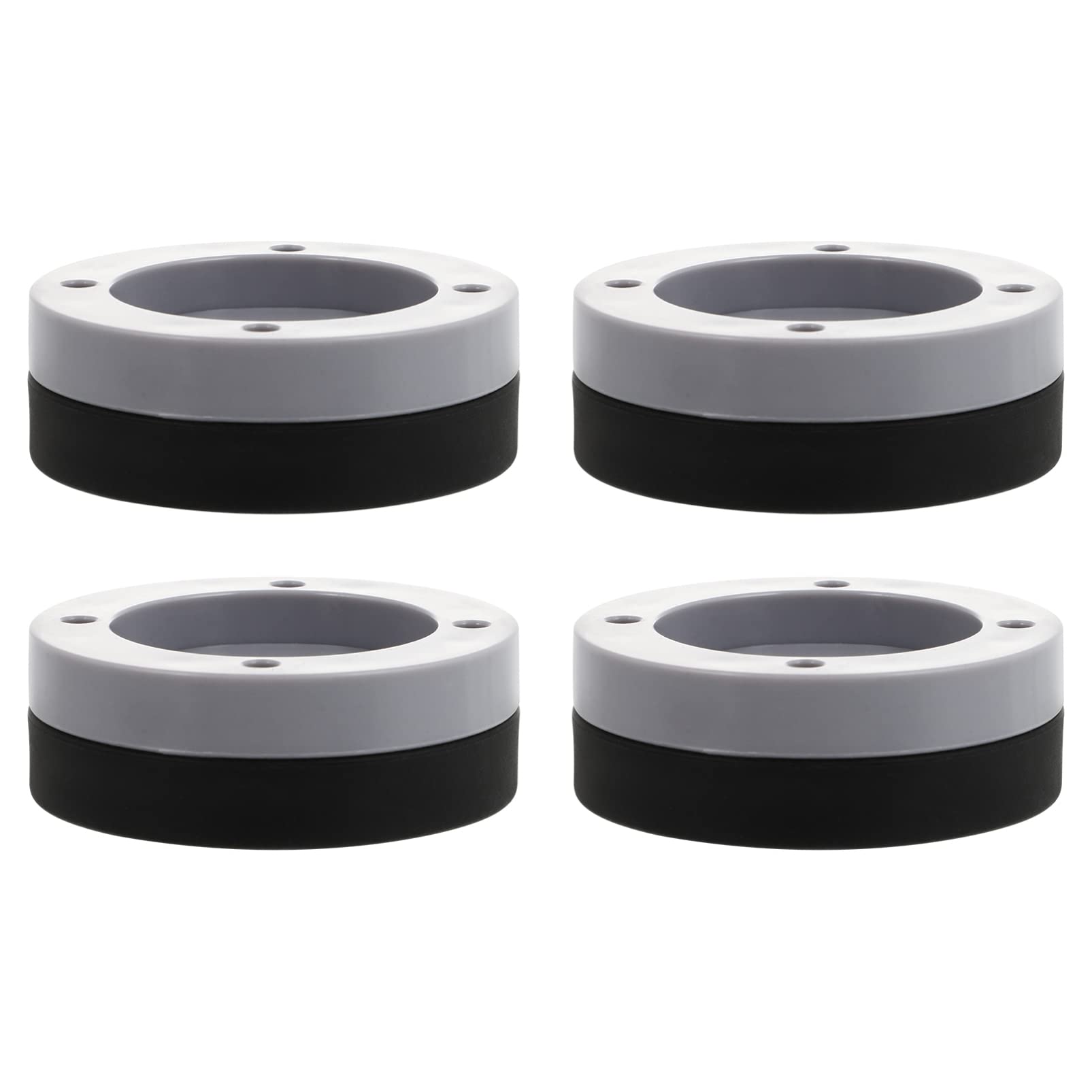 4pcs Washing Machine Foot Pads Anti-Vibration Rubber Feet Mat Anti-Walk Pad Non-slip Fixed for Washer and Dryer