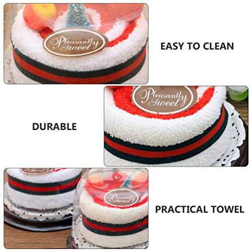 BESTOYARD 2 peças de toalha de mão de Natal novidade toalha decorativa toalha toalha toalha toalha t