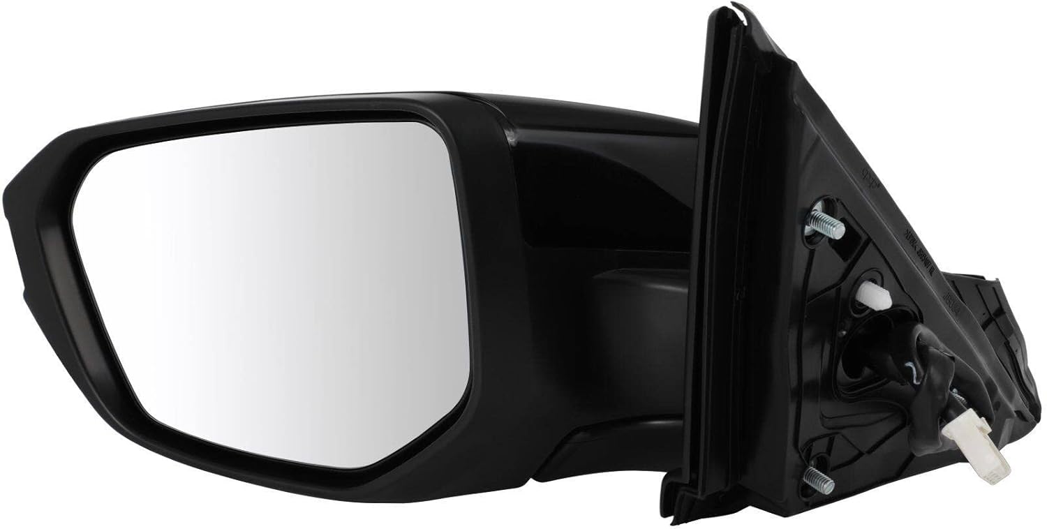 Left Side Mirrors Assembly Fit for 2016 for HONDA CIVIC Power Black
