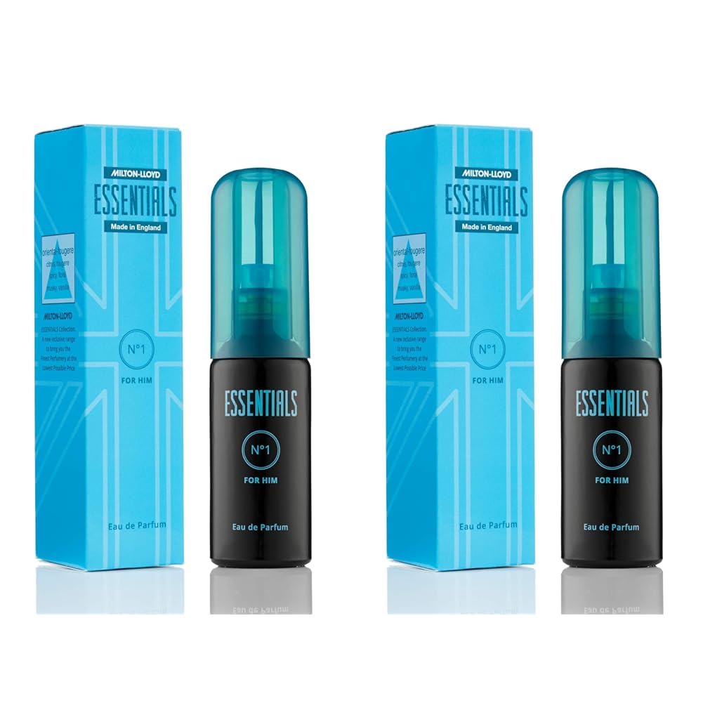 MILTON-LLOYDESSENTIALS No Perfume for 50ml Eau de Parfum Men, Luxury  Fragrance Mens Aftershave, Long Lasting Fragrance for Men by
