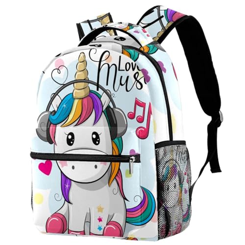 Sac de voyage décontracté licorne pour les sorties de weekend des ados