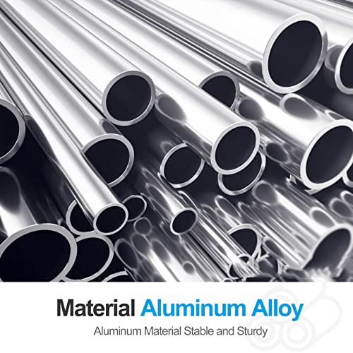 Gloshooting 6.2Ft / 1.9M Backdrop Support Stand Crossbar, Updated Aluminum Alloy Telescopic Cross Bar, Fit 1/4-Inch Screw Tip Cross Arm For Photography, Birthday, Parties, Wedding — Only Crossbar #TOP4