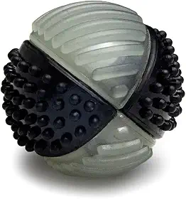 Germanhart Bola com Led Glowball 70mm, Flutua na Água, 1 Unidade, Tamanho M, Preta