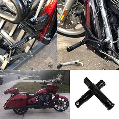 Motorcycle Foot Pegs Rest Male Mount Footpegs Billet Pedals Footrests Fit for Harley Touring Softail Sportster Dyna Road King