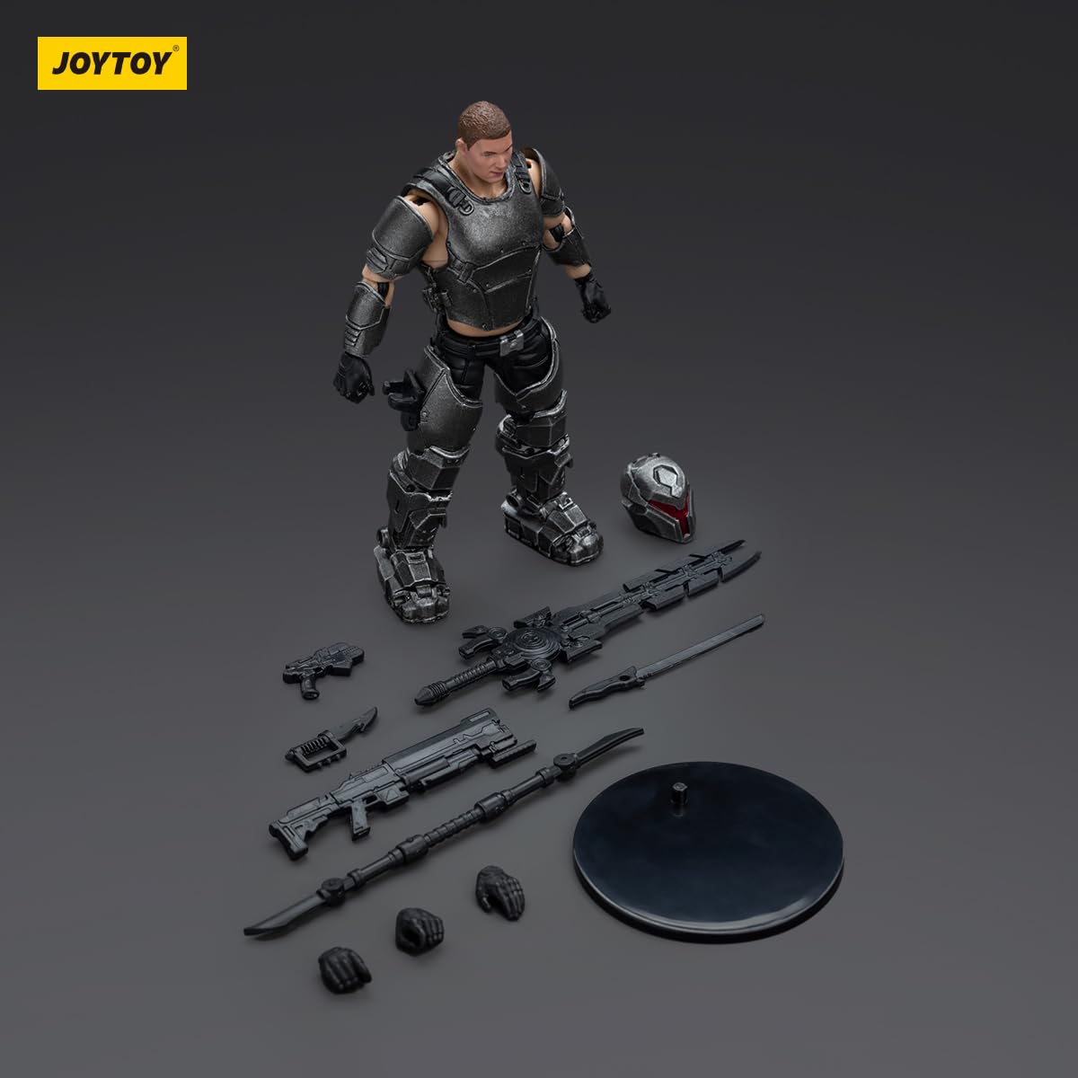 JOYTOY 1/18 figurka rocznego budowniczego armii pakiet promocyjny figurka 61 8 cm wysokości w przedsprzedaży kolekcjonerskie figurki akcji zestawy