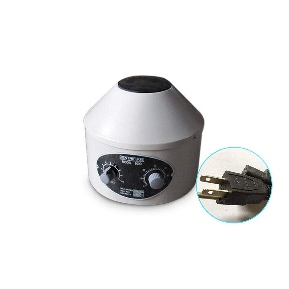Centrifuge Electric Centrifuge Centrifuge - Centrifugadora eléctrica de escritorio (220 V, 4000 rpm, 6 x 20 ml)