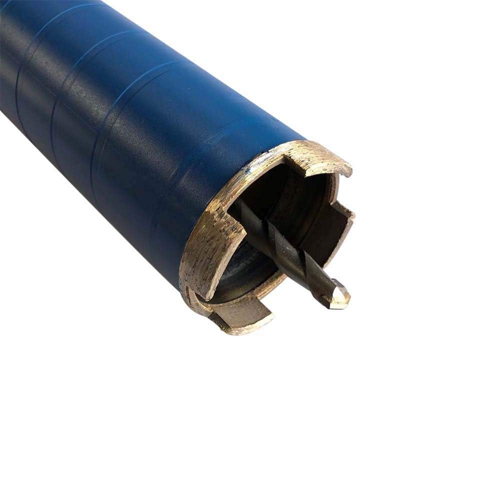 1" Diamond Dry Core Bit for Brick and Block with SDS Plus Pilot Bit Adapter, 9.5" Drilling Depth