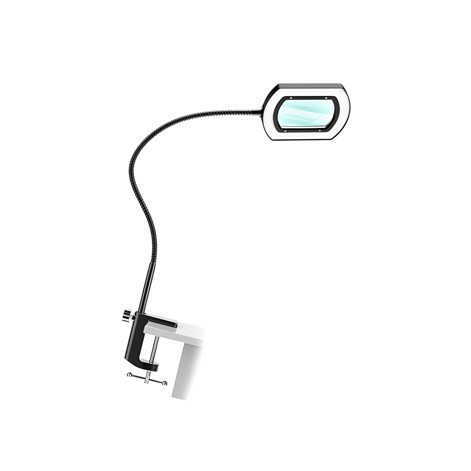 Laikoutd Light Led Touch Enlarger With Full Resolution View Bright Led For Shadowy Reading Handicrafts Modifiable Corner Abs Iron