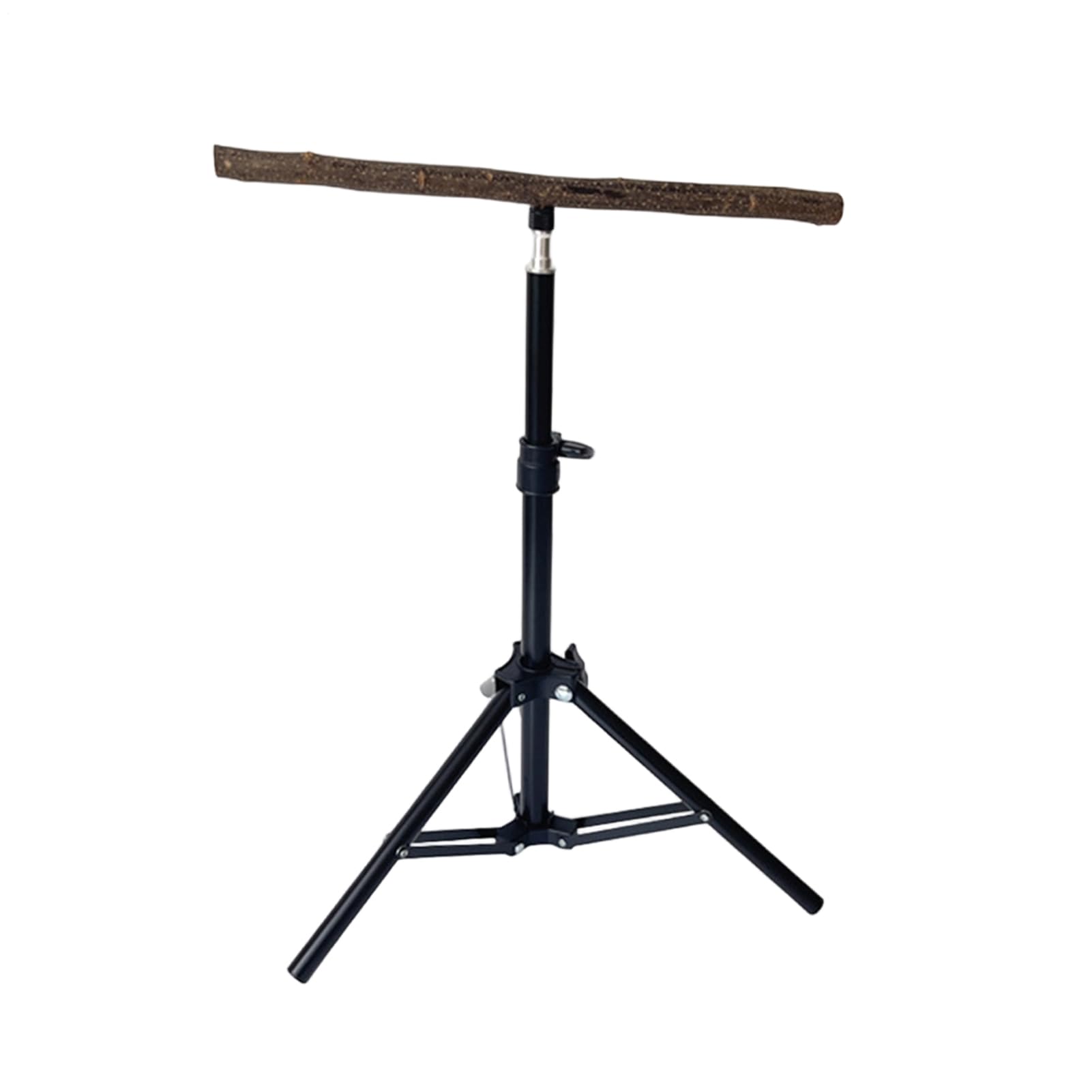 Base tripode habitat compact support pour cage à oiseaux stable et robuste