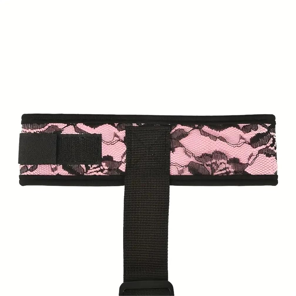 HAZURE Rêštráints Accesorio de juguete ajustable de cuero de Boňdàgé, juego de cosplay con los ojos vendados