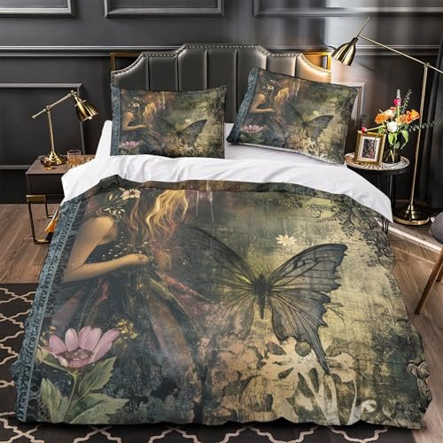 Housse de couette hypoallergénique oiseau pour peau sensible king - 2