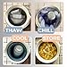 Portable Cooler, Breastmilk Chiller, Large Real-Time Temperature Display, Double Vacuum Insulation, 360° Cooling 24 Hours, Stainless Steel, Versatile Storage, up to 2L