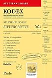 KODEX Studienausgabe Steuergesetze 2023: Studienausgabe (Kodex des Österreichischen Rechts) - Herausgeber: Werner Doralt Andrei Bodis 
