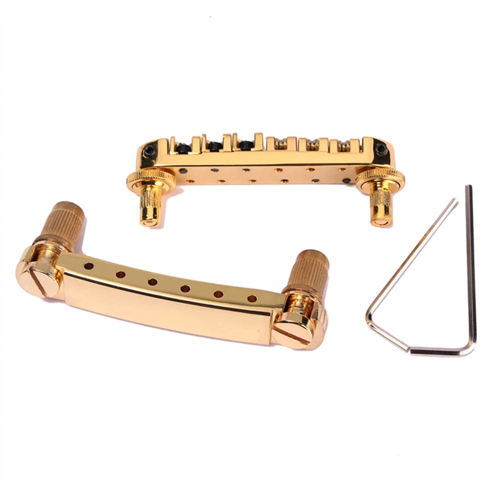 Parti di ricambio chitarra Ponte Di Sella In Oro Per Chitarra Elettrica