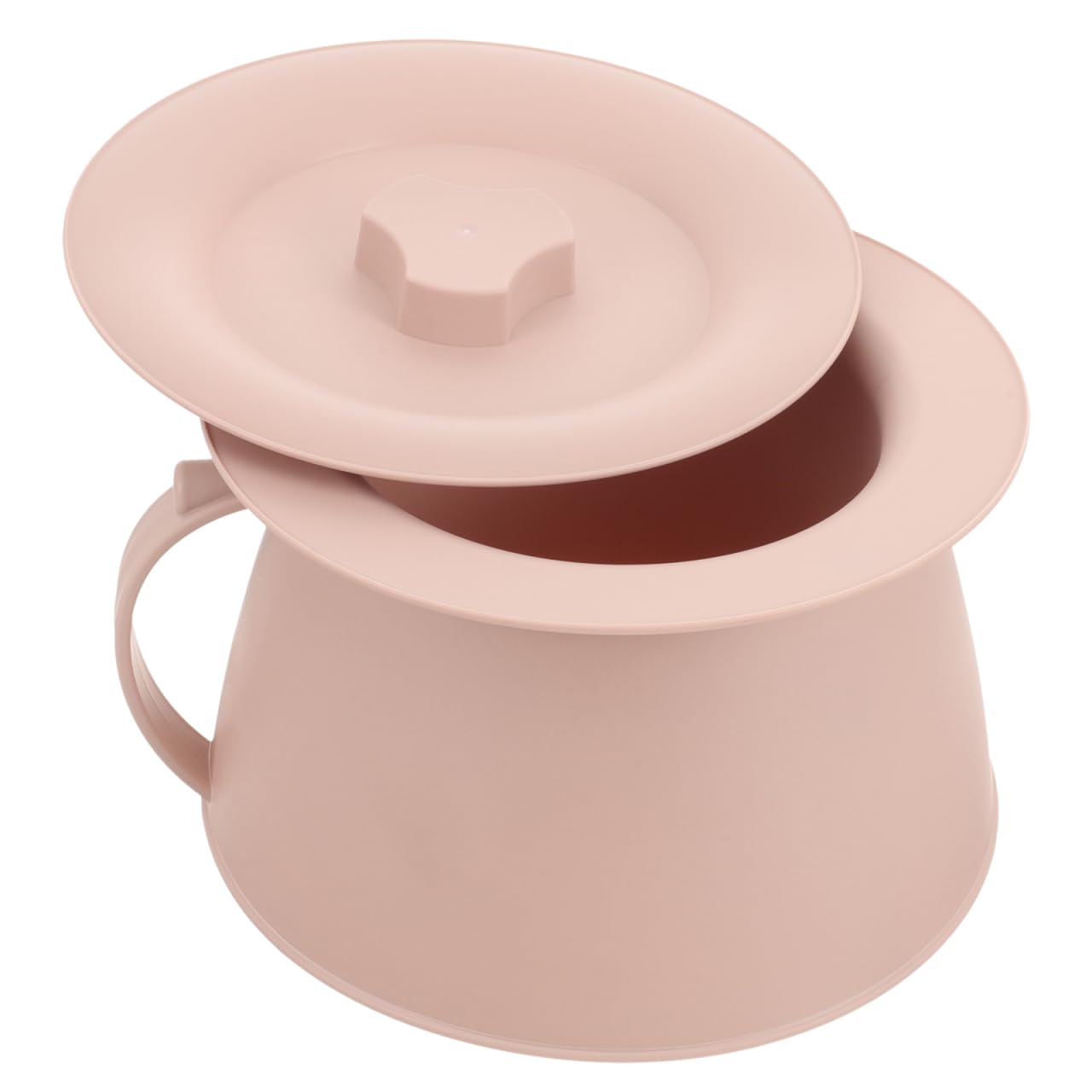 BESPORTBLE Vaso Da Notte Vasino Di Plastica Urina Padella Camera Da Letto Orinatoio Secchio Wc Portatile Sputacchiera Con Coperchio Per La Casa Ospedale Adulti Anziani Incinte Uso Di