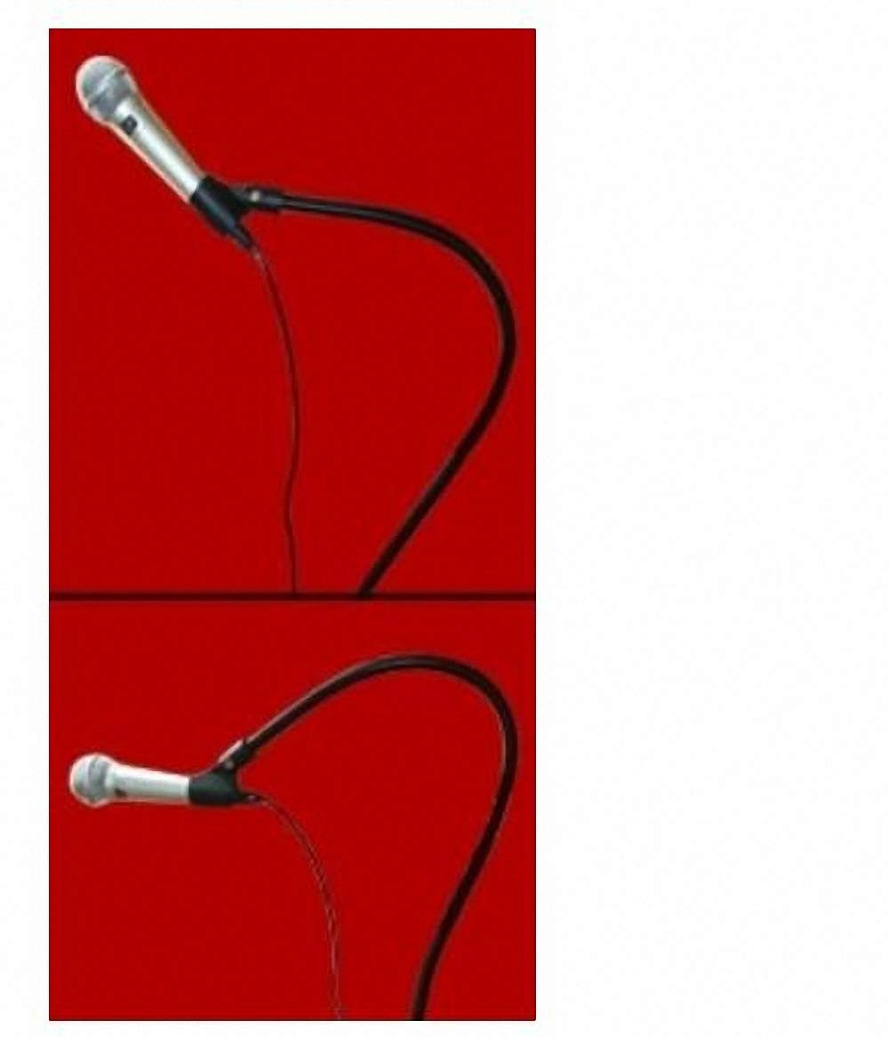 Microphone de comédie pour éviter les chutes d'accessoires magiques