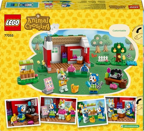 Animal Crossing La Sartoria delle Sorelle Ago e Filo, Gioco Creativo per Bambine e Bambini da 6 Anni con Negozio Giocattolo, Accessori per Sartoria e Personaggi Animali, Idea Regalo per Fan 77055 - Lego - Immagine 13
