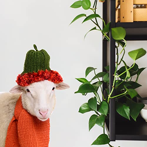 Goat Sticker Wall Decal Cute Goat With Hat Scarf Wall Decor Sticker Funny Animal Sticker For Wall Window Kids Room Kitchen Bathroom Fridge Closet Sticker Decor #TOP6