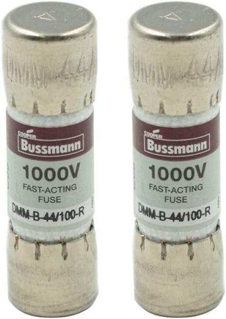 Hxchen 440mA (0.4A) 1000V DMM-44/100 (DMM 44 100) Digital Multimeter Ceramic Fuse Fast Acting 10 x 38mm/0.4" x 1.5" (3/8" x 1-1/2") - (2 Pcs)