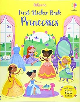 Staple Bound First Sticker Book Princesses Book