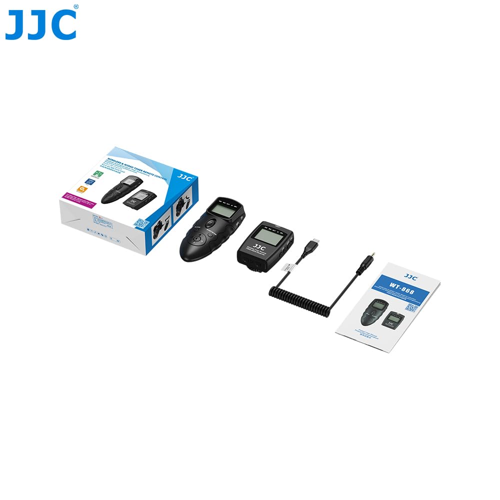 JJC Pilot bezprzewodowy/przewodowy z timerem do Sony a7RVI α7CII α7V α6700