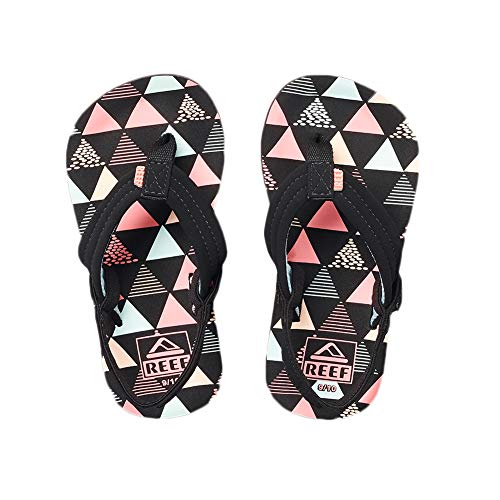 Image of REEF Girls Toddler /Little Kid Ahi Beach Flip Flop, Soft Cushion Footbed, Water Friendly