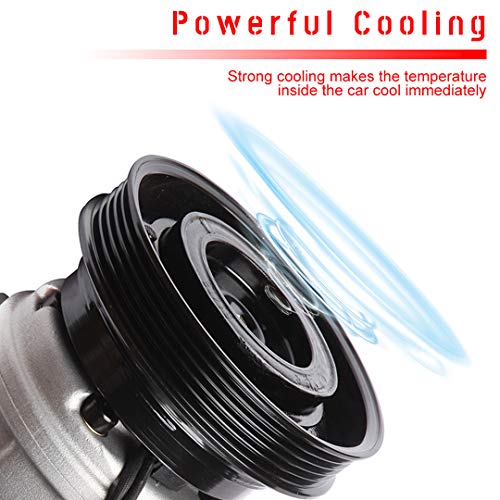 Image of cciyu Air Conditioning Compressor for Toyota Camry 2.0L 2.2L 1987-1991