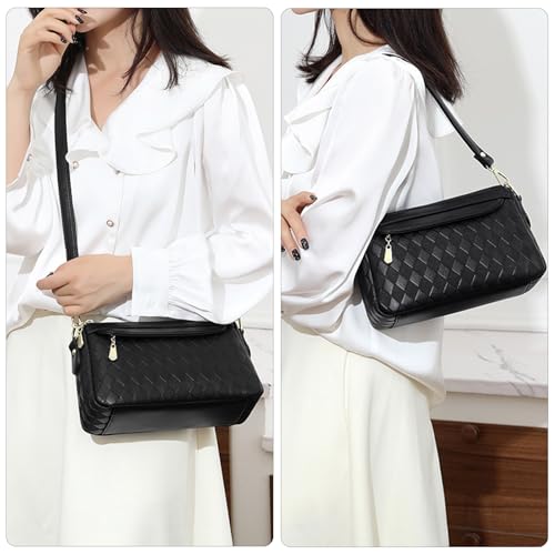 Bolso Hobo Acolchado para Mujer en Cuero PU miniatura 2