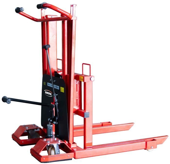 Schefer - Hochhubwagen 500 Kg Gabellänge 700-920 mm Nylon
