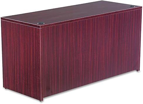 Alera Valencia Series 60 by 24 by 29-12-Inch Credenza Shell, Mahogany Frame/Top