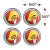 Looney Tunes Speedy Gonzales Metal Craft Sewing Novelty Buttons - Set of 4 #3