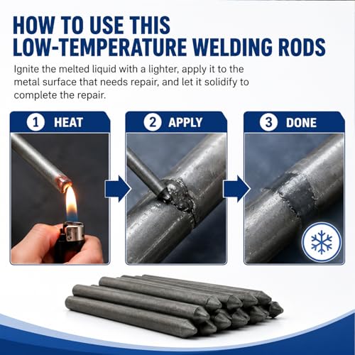 12PCS Low Temp Universal Welding Rods