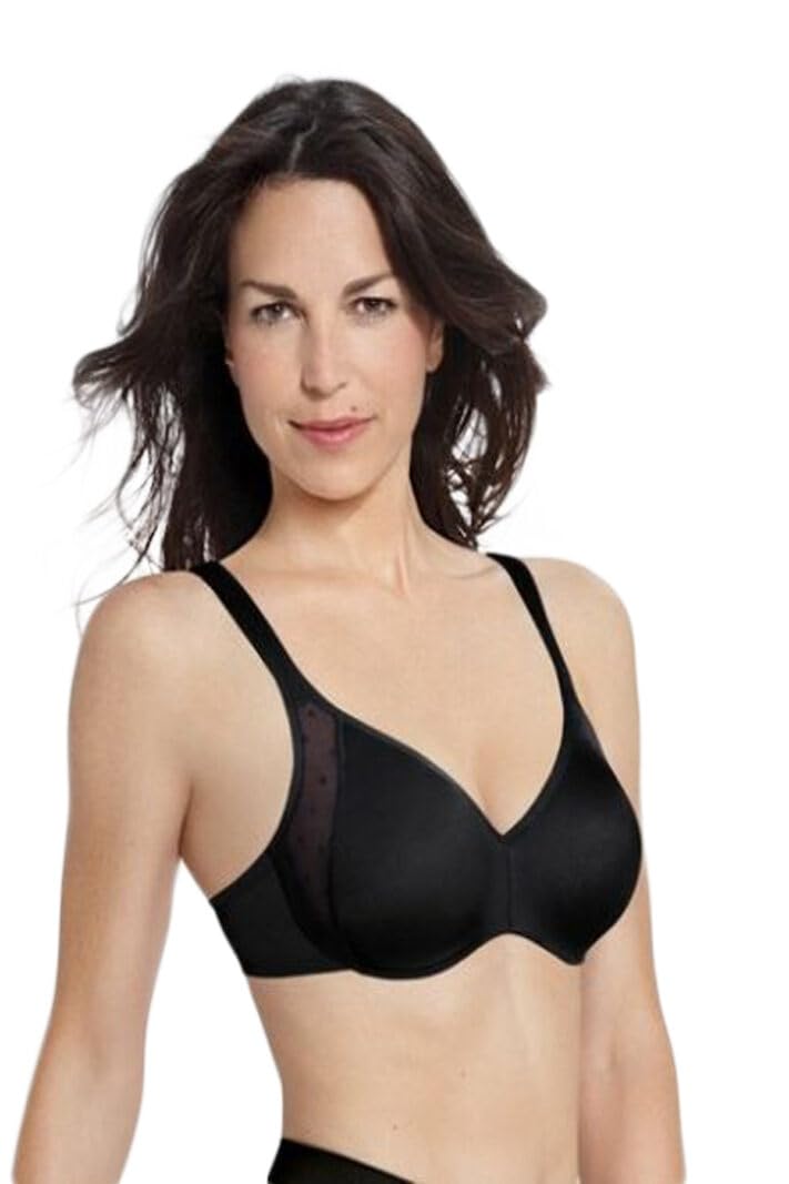 Playtex Minimizer Bra with Underwire - Expert in Silhouette 36E Nero