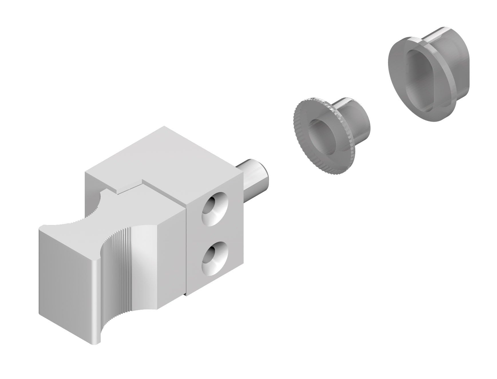 Verrou simple DS 6220 blanc pour éviter les intrusions dans la chambre