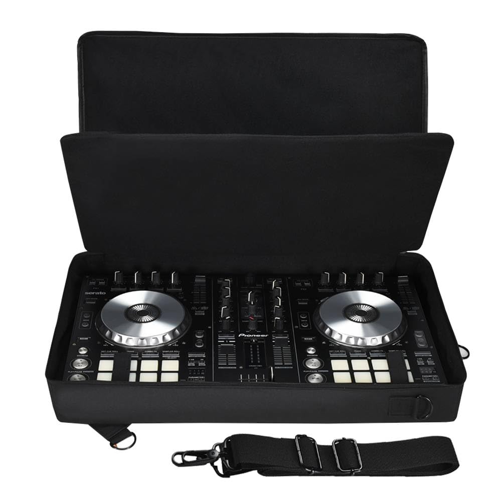 Bolsa de Transporte Proteger de Viaje para Pioneer DJ DDJ-SR2/DDJ-SR | Funda para Native Instruments Traktor Kontrol S4 Mk3 para Hercules Inpulse 500, Estuche con Correa de Hombro