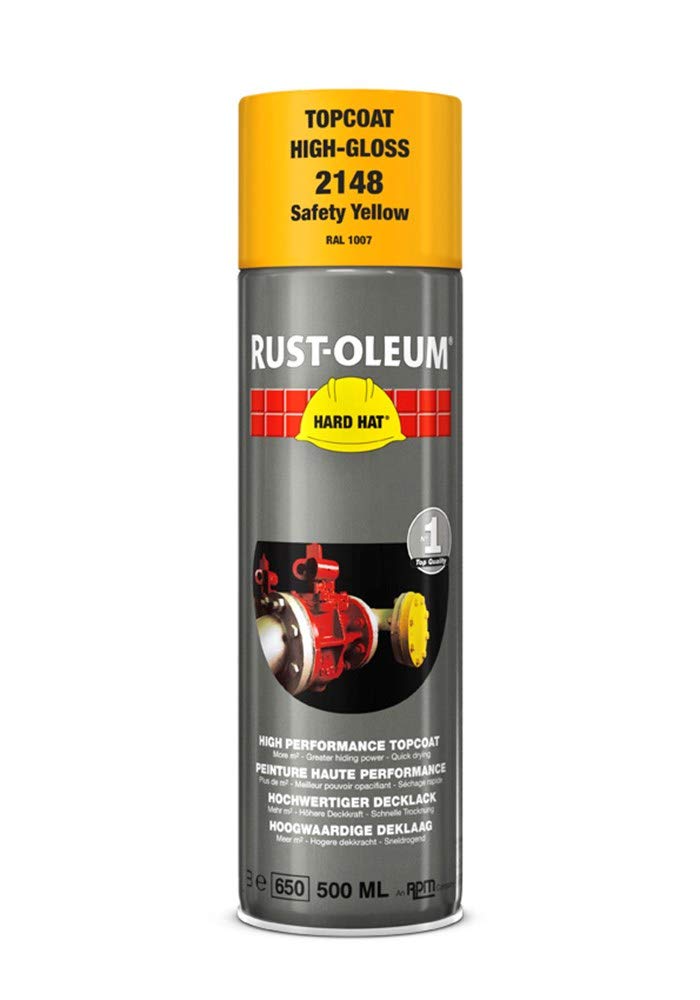 Rust-Oleum 2148 Safety Yellow Hard Hat Aerosol 500Ml 8715743006043