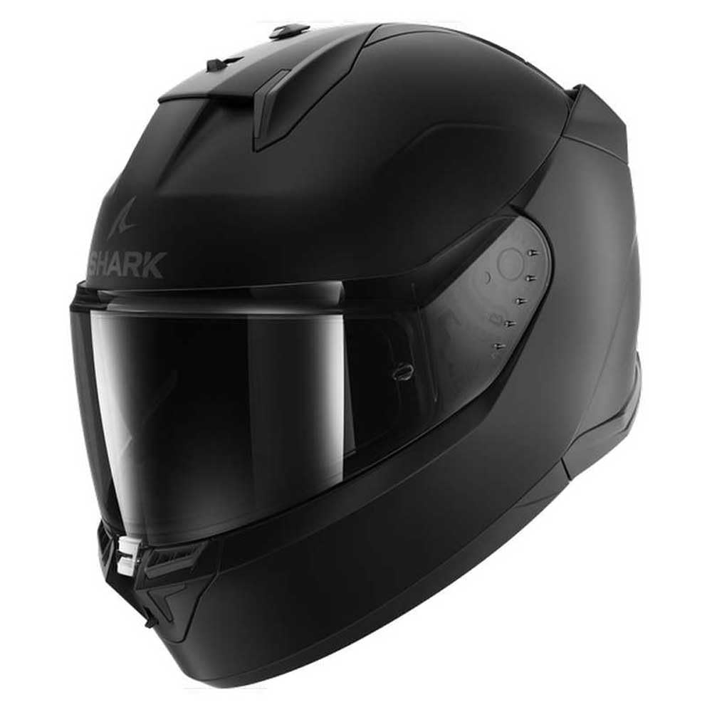 Shark, Casque Moto intégral D-​SKWAL 3 Blank Mat Noir / Gris, XL