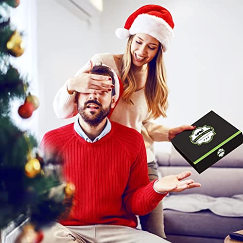 Christmas Gifts For Men- Beard Kit For Men With Beard Wash, Beard Conditioner, Beard Oil, Beard Balm, Beard Brush, Beard Comb, Beard Scissors, Storage Bag, E-Book, Gifts For Men Dad Husband Boyfriend #TOP1