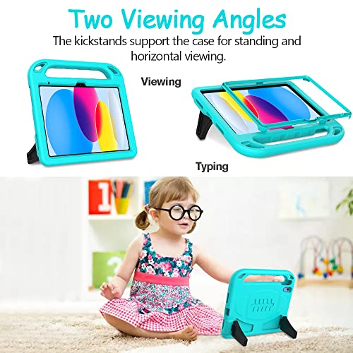 Surom Kids Case for iPad (A16) 11th Generation (11-inch, 2025)/iPad 10th Generation (10.9-inch, 2022) - Image 4