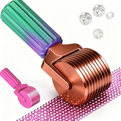 Upgraded Diamond Painting Roller Tool & Straightener Detachable Diamond Art Roller for Smooth Pressing 5D Gem Art Accessories and Crafting Supplies for Canvas Flattening Dazzling