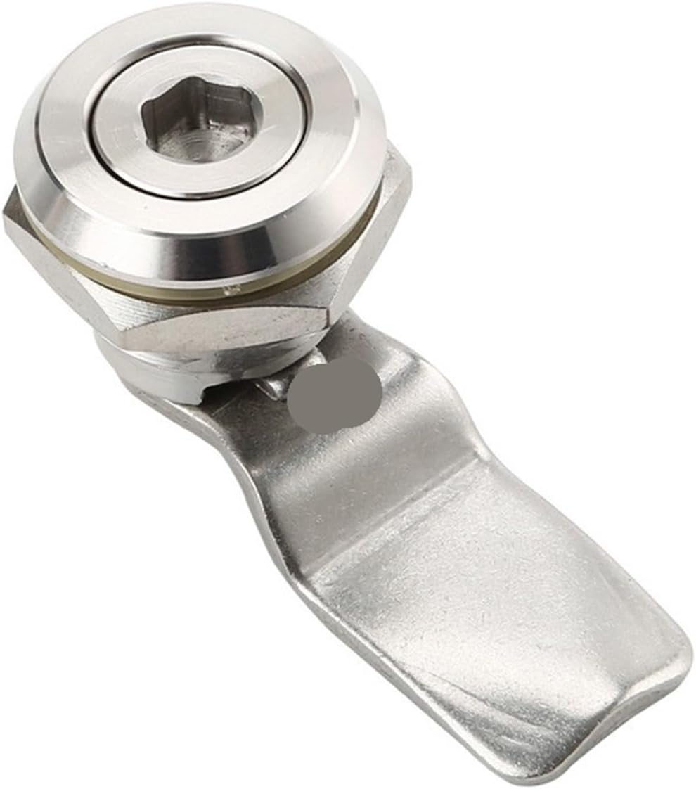 22mm Distribution Cinet Lock Panel 304 Stainless Steel Hex Cylinder Door Cam MS705 1Pcs