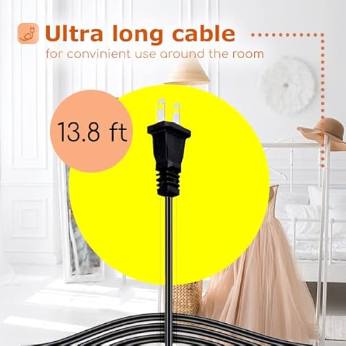 Pionix Extra Power Lint Remover Fabric Shaver - 35W W/ Strong Suction Sweater Lint Remover Shaver, 2-Speed Setting Lint Shaver - Clothes Shaver Lint Remover, Fabric Shaver Fuzz Remover For Furniture #TOP3