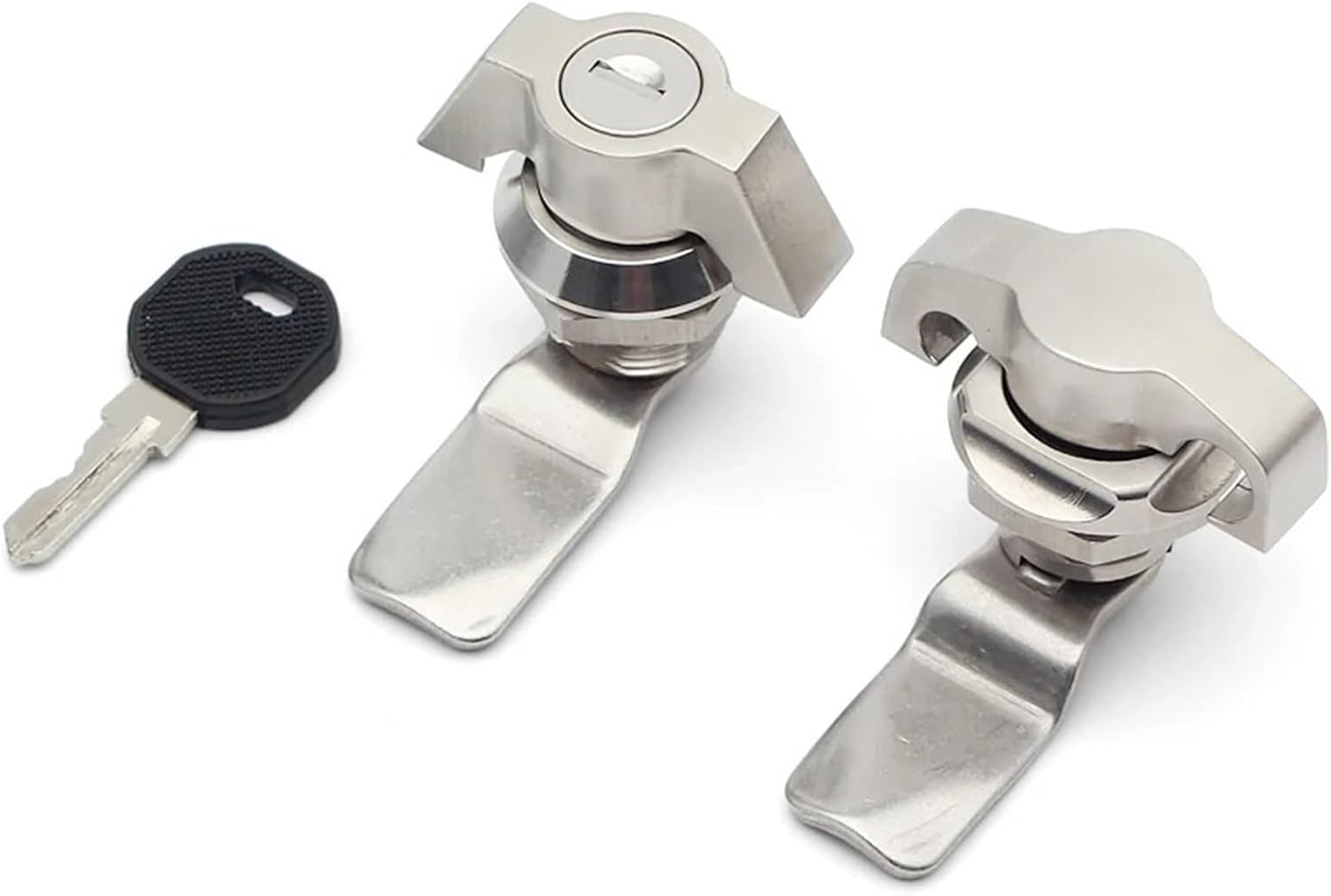 MS408-1 MS714-3 304 Stainless Steel Control Cabinet Handle Lock 1Pcs(MS408-1)