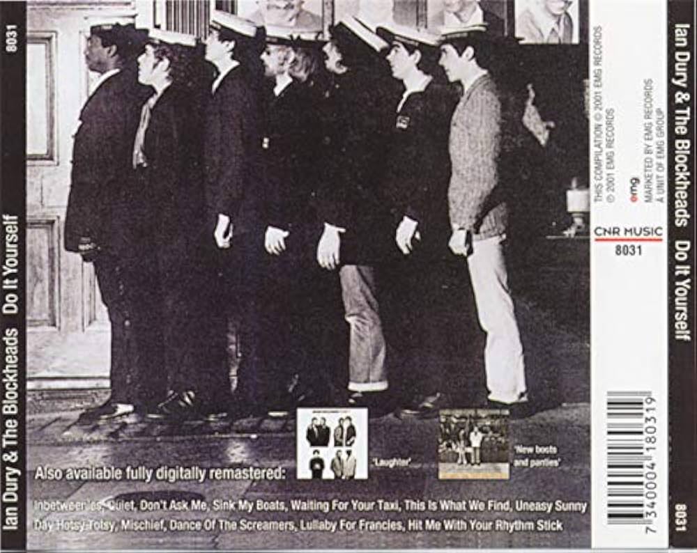 帯付日本盤LP:Ian Dury & the Blockheads Do It Ian Dury & The Blockheads – Do It Yourself – Mixed Up Records