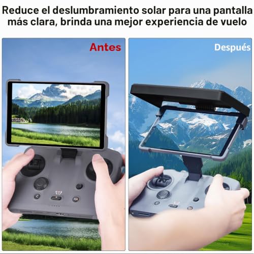 Parasol RC Pro 2 protector de pantalla para dji Mavic 4 Pro Air 3 Mini 4 Pro negro 3