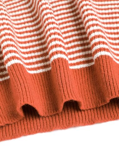 Image of ZAFUL Sweaters for Women Off Shoulder Knit Sweater with Long Sleeve Loose Pullover Jumper Tops