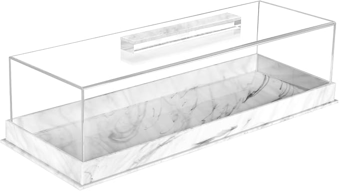 Rectangle Cake Tray with Lids, Clear Pastry Display Case, Dessert