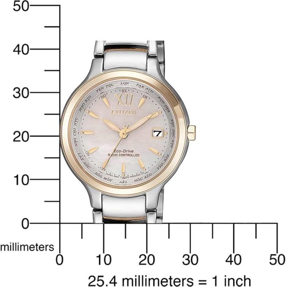 Citizen Orologio Analogueico Donna con Cinturino in Acciaio Inox EC1174-84D Citizen Orologio Analogueico Donna con Cinturino in Acciaio Inox EC1174-84D